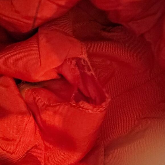 Studded leather Trim Backpack Handbag Gray gold Isabella Fiore - Picture 8 of 11